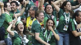 墨西哥球迷。（圖／美聯社／達志影像）