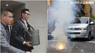 放鞭炮熱鬧送走傅達仁　兒子昨晚再見