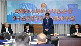 總統府副秘書長姚人多轉任海基會副董事長兼秘書長。（圖／海基會提供）