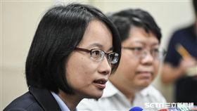 北農總經理吳音寧出面說明。 （圖／記者林敬旻攝）