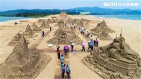 2018福隆沙雕展。（圖／福容大飯店提供）