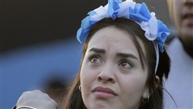 阿根廷意外敗給克羅埃西亞，阿根廷球迷失望。（圖／美聯社／達志影像）