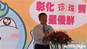 彰化縣長魏明谷尋求連任，北上推銷彰化農產品，綠營官員總動員（記者李英婷攝）