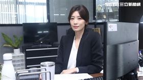 賈靜雯在新戲中飾演新聞台高階主管氣勢凌人。（圖／記者蔡世偉攝影）