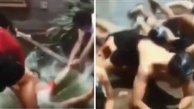 新加坡國立大學迎新活動變「淫新」！有學生爆料指出，他們到聖淘沙參加活動時，玩「脫衣縋布繩」的比賽，就將近一半的男生當眾全裸，還有學姐大膽脫光光。目前校方已介入調查，將會嚴厲地處理這件事情。（圖／翻攝自YouTube）