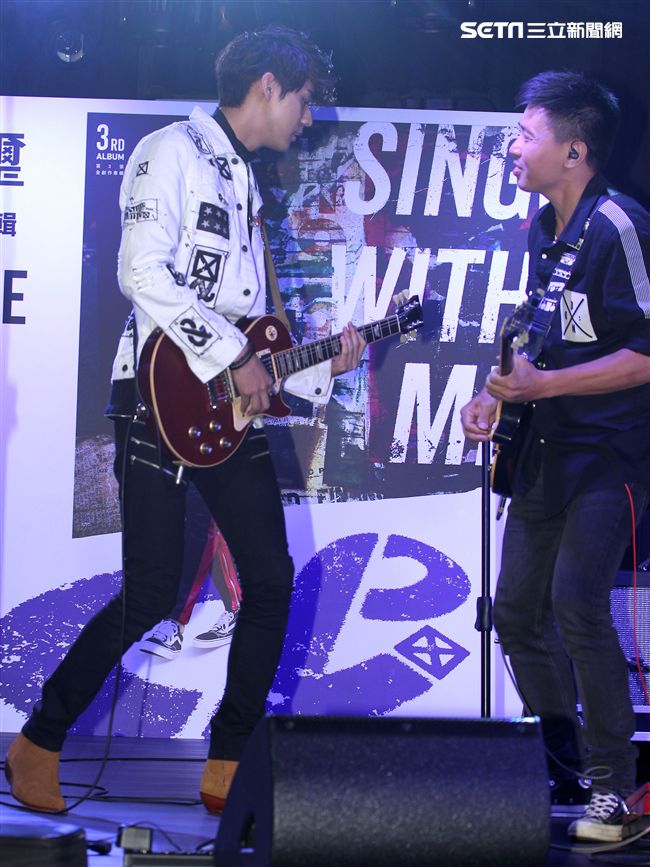 李玉璽第三張全創作專輯發片。（記者邱榮吉/攝影）