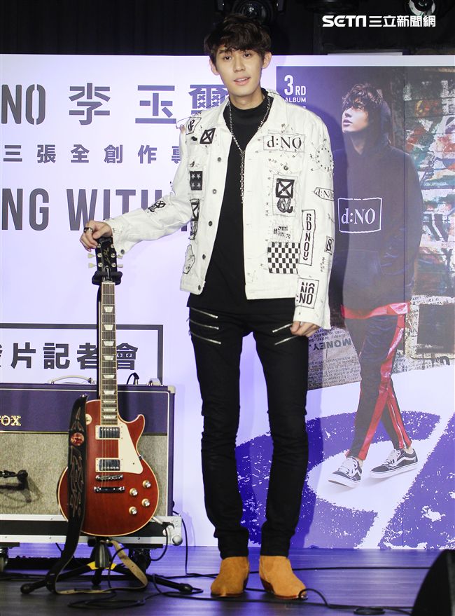 李玉璽第三張全創作專輯發片。（記者邱榮吉/攝影）
