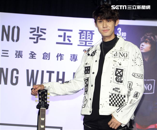 李玉璽第三張全創作專輯發片。（記者邱榮吉/攝影）