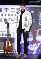 李玉璽第三張全創作專輯發片。（記者邱榮吉/攝影）