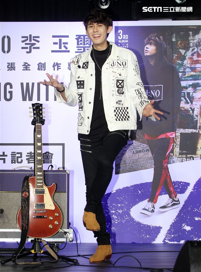 李玉璽第三張全創作專輯發片。（記者邱榮吉/攝影）