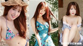 吳元元《元氣滿滿》寫真書特別飛到關島拍攝。（圖／尖端出版）