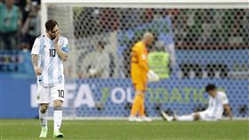 梅西（Lionel Messi）世界盃回顧。（圖／美聯社／達志影像）