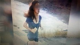 國中女生失聯19天　家人擔憂安危嘉義市一名謝姓女國中生，1日失聯後，至今音訊全無，家人十分擔憂她的安危，4日向警方報案，盼女兒平安，儘快回家團圓。圖為謝女失蹤當天身穿深紫色短袖上衣、牛仔短褲與黑白拖鞋。（翻攝畫面）中央社記者黃國芳傳真　107年6月19日
