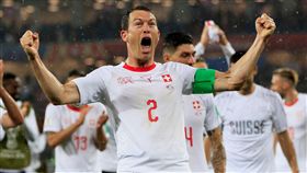 瑞士取勝後，球員發出勝利吼聲。（圖／路透／達志影像）