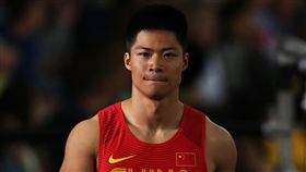 百米9秒91　中國蘇炳添成為跑最快的黃種人中國大陸短跑選手蘇炳添23日凌晨在西班牙的一場男子100公尺賽事，跑出9秒91奪冠，成為史上跑最快的黃種人，也追平卡達名將奧古諾德保持3年的亞洲紀錄。（中新社提供）中央社　107年6月23日