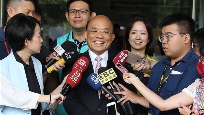 找董事長做競選歌曲？　蘇貞昌這麼說