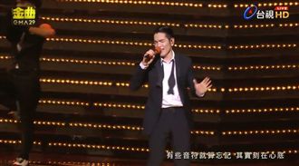 氣勢十足！蕭敬騰飆唱入圍曲開場