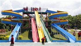 知卡宣綠森林親水公園,戲水區,水樂園。（圖／翻攝自花蓮縣政府FB）