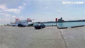 屏東縣新園鄉鹽埔漁港。翻攝google map