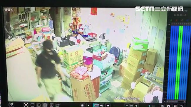 好身手用錯地方　潛賣場上演電影情節