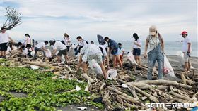 淨灘。（圖／主辦單位提供）