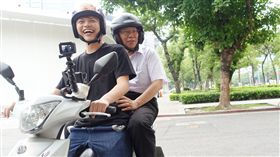 蔡阿嘎,柯文哲（圖／翻攝自臉書）