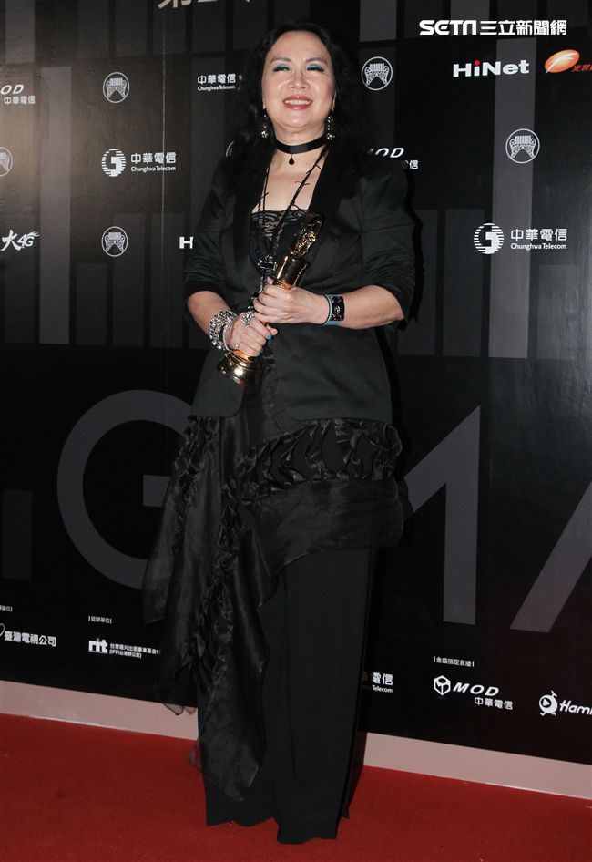 第29屆金曲獎頒獎典禮最佳貢獻獎蘇芮。（記者邱榮吉/攝影）