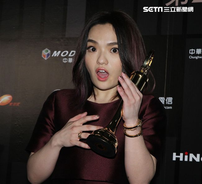 第29屆金曲歌后徐佳瑩。（記者邱榮吉/攝影）