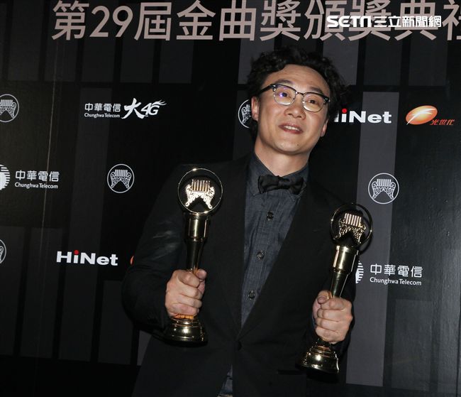 第29屆金曲歌王陳奕迅。（記者邱榮吉/攝影）