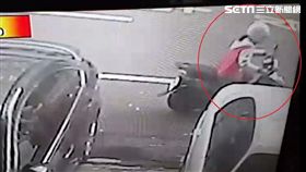 台南,護專女學生,車禍,機車,水泥預拌車,監視器畫面（圖／翻攝畫面）