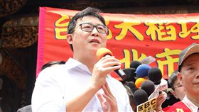 民進黨台北市長參選人姚文智表示，在兩岸議題上，柯文哲其實就是國民黨2.0。（圖／姚辦提供）