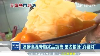 高溫冰品賣翻天　民眾：30度就想吃
