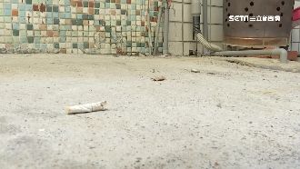 自家門前被丟菸蒂　男反遭嗆：看到鬼