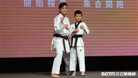 文姿云出席三星公益路跑記者會。（圖／記者王怡翔攝）