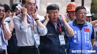 被丟拖鞋嚇到？柯文哲：司空見慣