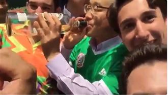 墨西哥球迷包圍南韓使館　是為了？