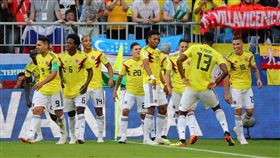 哥倫比亞晉級（圖／路透社／達志影像）