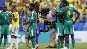 塞內加爾敗給哥倫比亞，使得接下來的淘汰賽見不到非洲球員身影。（圖／美聯社／達志影像）