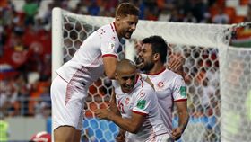 ▲突尼西亞Wahbi Khazri進球。（圖／美聯社／達志影像）