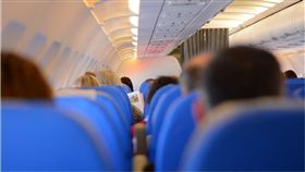 飛機,機艙,乘客　圖／PIXABAY