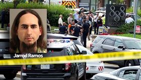 美國馬里蘭州一棟當地「首都報」（Capital Gazette）所擁有的辦公大樓遭槍手開槍攻擊釀5死，拉莫斯（Jarrod Ramos）（圖／翻攝自推特）