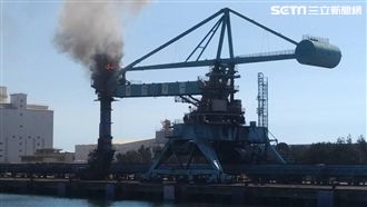台中發電廠傳火警　5、6人受困待救