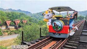 苗栗軌道自行車,鐵道自行車。（圖／翻攝自苗栗玩透透官網）