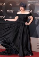 29屆金曲獎星光大道張秀卿。（記者邱榮吉/攝影）