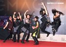 29屆金曲獎星光大道董事長樂團。（記者邱榮吉/攝影）