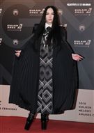 29屆金曲獎星光大道張惠妹。（記者邱榮吉/攝影）