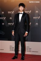 29屆金曲獎星光大道許書豪。（記者邱榮吉/攝影）