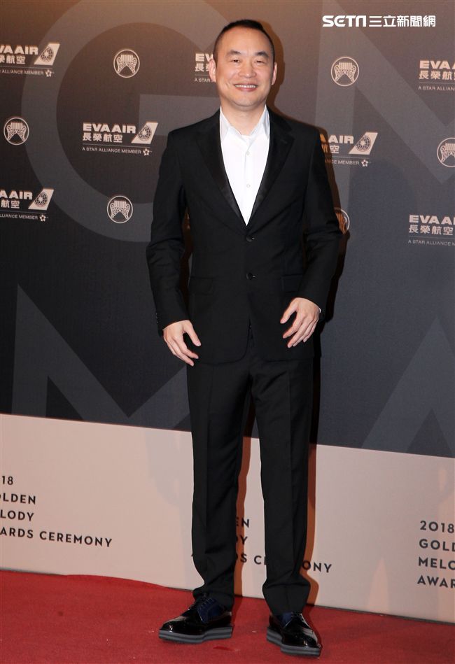 29屆金曲獎星光大道黃立成。（記者邱榮吉/攝影）