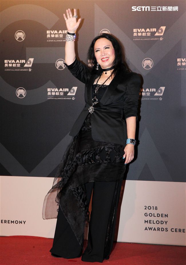 29屆金曲獎星光大道蘇芮。（記者邱榮吉/攝影）
