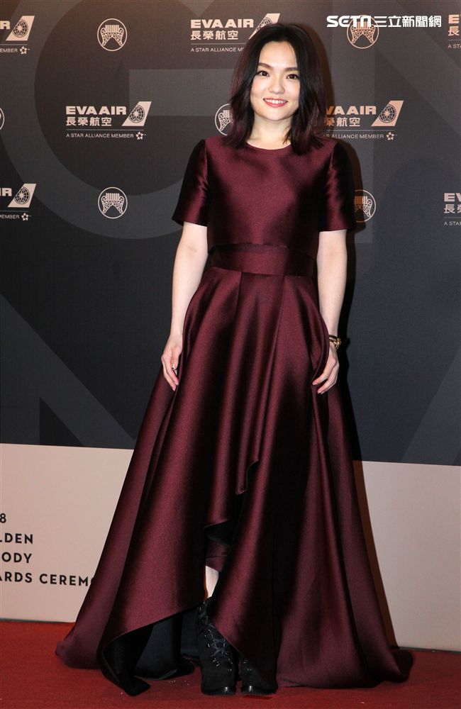 29屆金曲獎星光大道徐佳瑩。（記者邱榮吉/攝影）